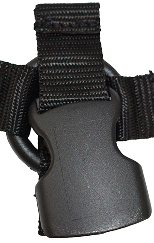 Boucle de maintien permettant le réglage. Boucle de maintien permettant le réglage.