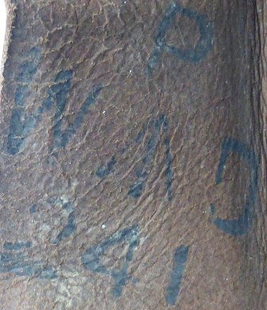 Tampon du War Department.