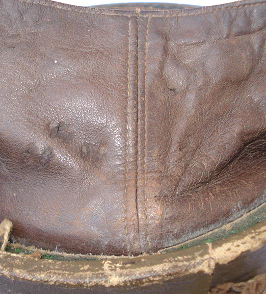 Jointure arrière bavolets.