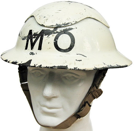 Casque utilisé par un Medical Officer or Deputy.