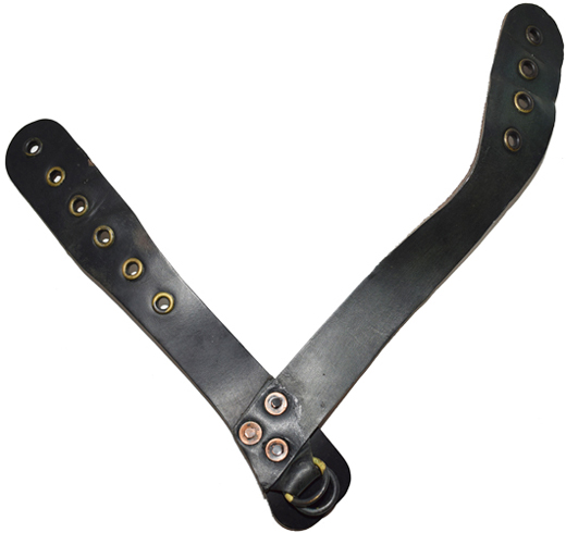 Fabrication B.M.B, début 1943. Demi jugulaire gauche - recto.