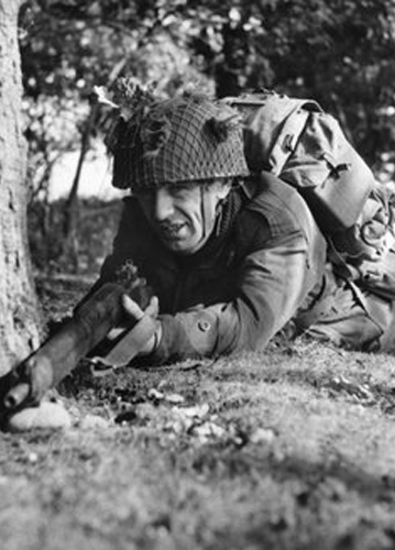 Helmet, Steel, Airborne Troops, Mark II. Helmet, Steel, Airborne Troops, Mark II.