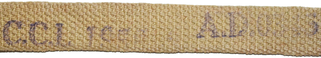 Marquage fabrication C.C.L. 1956. Marquage fabrication C.C.L. 1956.
