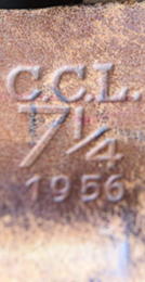 Fabrication C.C.L. 1956.