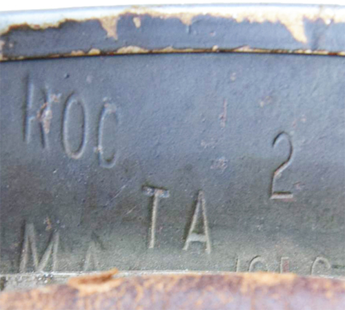 Fabrication RO & Co 1956.