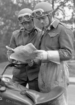 Helmet, Steel, Despatch Rider's. Helmet, Steel, Despatch Rider's.
