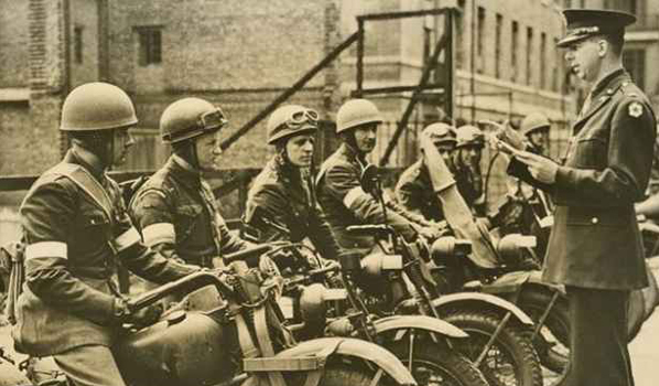 Helmet, Steel, Despatch Rider's. Helmet, Steel, Despatch Rider's.