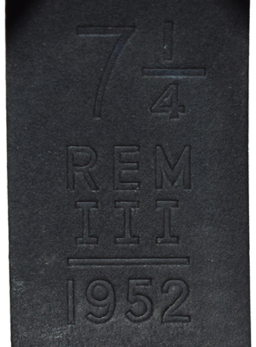 Fabrication REM 1952. Fabrication REM 1952.