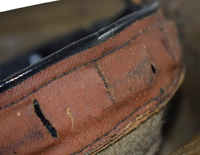 Bandeau en toile cirée. Bandeau en toile cirée.