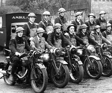 Dispatch rider's of the ARP. Dispatch rider's of the ARP.