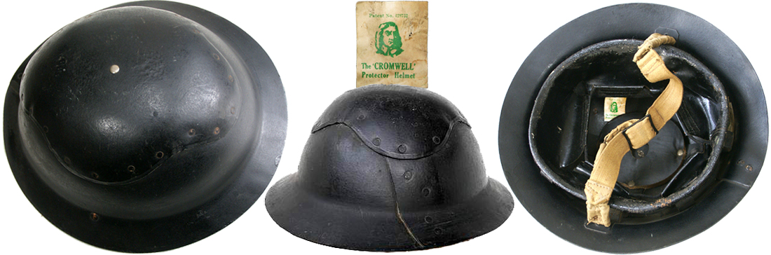 Casque de protection en fibres Cromwell Protector. Casque de protection en fibres Cromwell Protector.