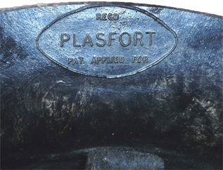 Empreinte du fabricant Plasfort. Empreinte du fabricant Plasfort.