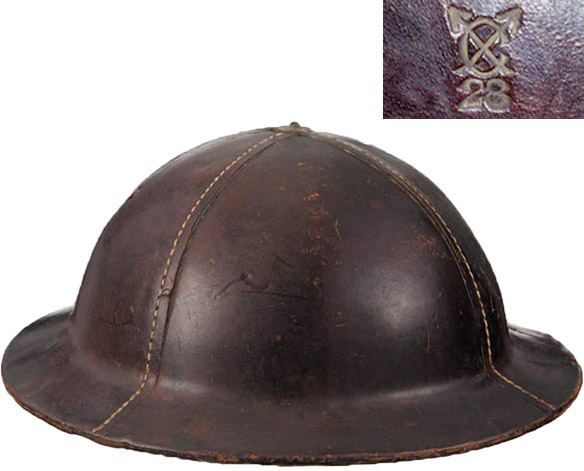 Royal Ordnance Factory Helmet. Royal Ordnance Factory Helmet.