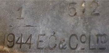 EC & Co 1944. EC & Co 1944.