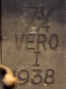 Vero 1938.
