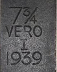 Vero 1939.