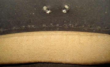 Gros plan sur la bande de doublure. Gros plan sur la bande de doublure.