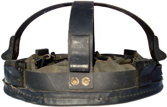 Exemplaire à arceaux noirs, coté gauche. Exemplaire à arceaux noirs, coté gauche.