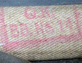 Tampon de contrôle. Tampon de contrôle.
