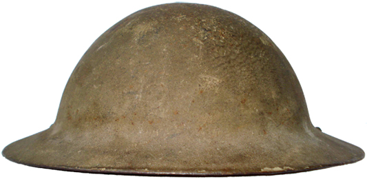 Coque Mark I sans jonc, vue de face. Coque Mark I sans jonc, vue de face.