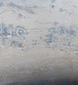 Marquage coque Mark I. Marquage coque Mark I.