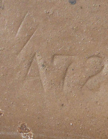Marquage coque Mark I. Marquage coque Mark I.