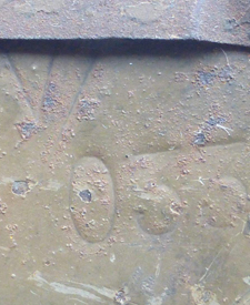 Marquage coque Mark I. Marquage coque Mark I.