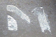 Marquage M pour magnétique. Marquage M pour magnétique.