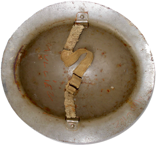 Coque Mark I sans jonc, vue de dessous. Coque Mark I sans jonc, vue de dessous.