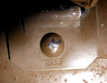 Fourreau Mark II daté 1938. Fourreau Mark II daté 1938