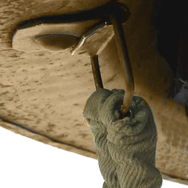 Fourreau Mark I, vue de côté. Fourreau Mark I, vue de côté.