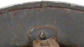 Fermeture du jonc sur le côté HBH. Fermeture du jonc sur le côté HBH.