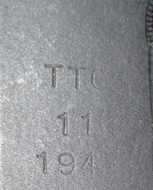 Fabrication TTC - 1943. Fabrication TTC - 1943.