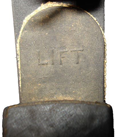 Languette de tirage.