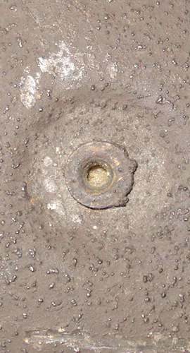 Détails rivet sommital.