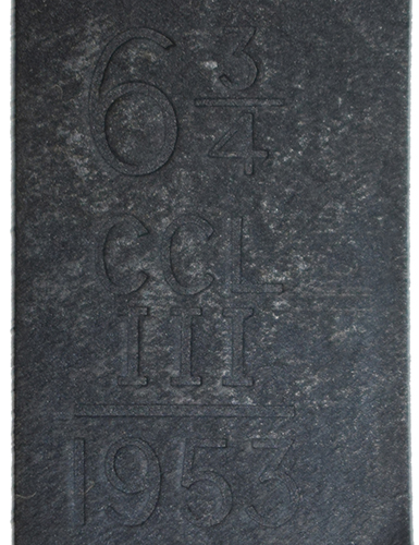 Fabrication CCL 1953.