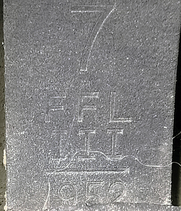 Fabrication F.F.L 1952.