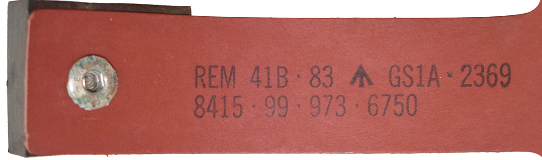 Marquage, fabrication REMPLOY en 1983. Marquage, fabrication REMPLOY en 1983.