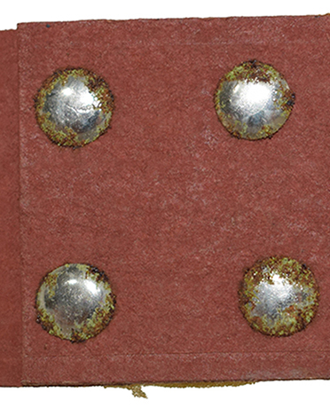 Jointure par quatre rivets. Jointure par quatre rivets.