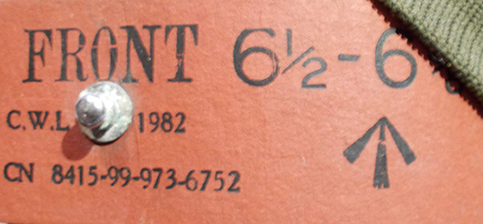 Fabrication C.W.L en 1982, petite taille. Fabrication C.W.L en 1982, petite taille.