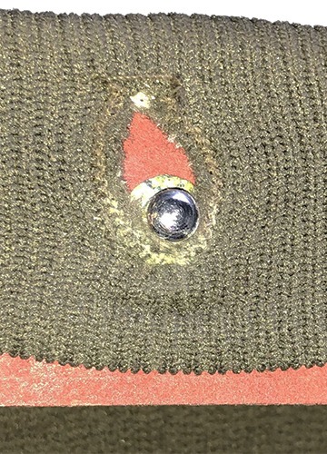 Détails maintien sur le cerclage. Détails maintien sur le cerclage.