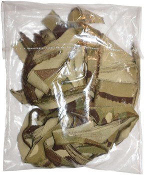 Sachet de bandes de toile. Sachet de bandes de toile.