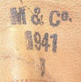M & Co. 1941. M & Co. 1941.