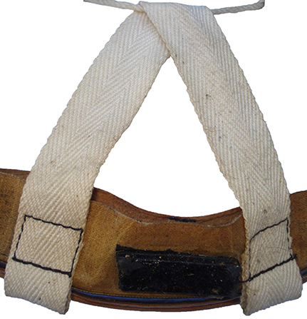 Bande pliée en V. Bande pliée en V.