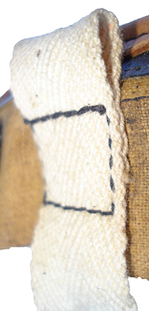 Bande cousue. Bande cousue.