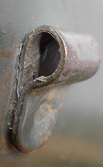 Vue de côté. Vue de côté.