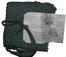 NET, HELMET, with BAND.