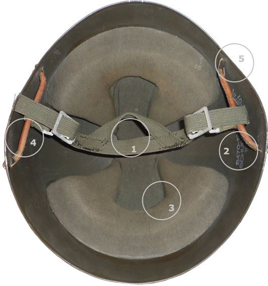 Casque allemand M62 de la BundesMarine. Casque allemand M62 de la BundesMarine.