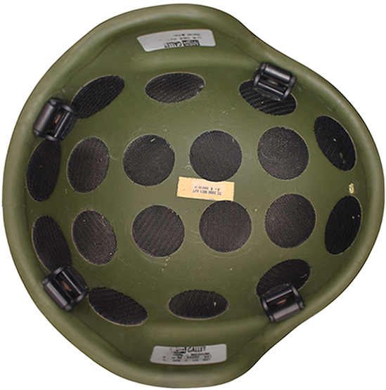 Int&eacute;rieur bombe MSA Gallet.