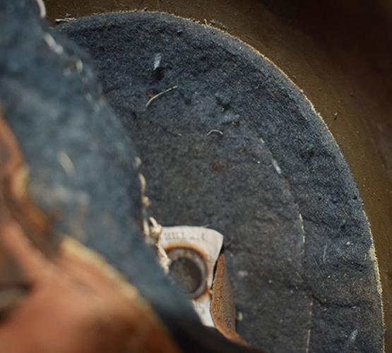 Tampon de fond de coiffe. Tampon de fond de coiffe.